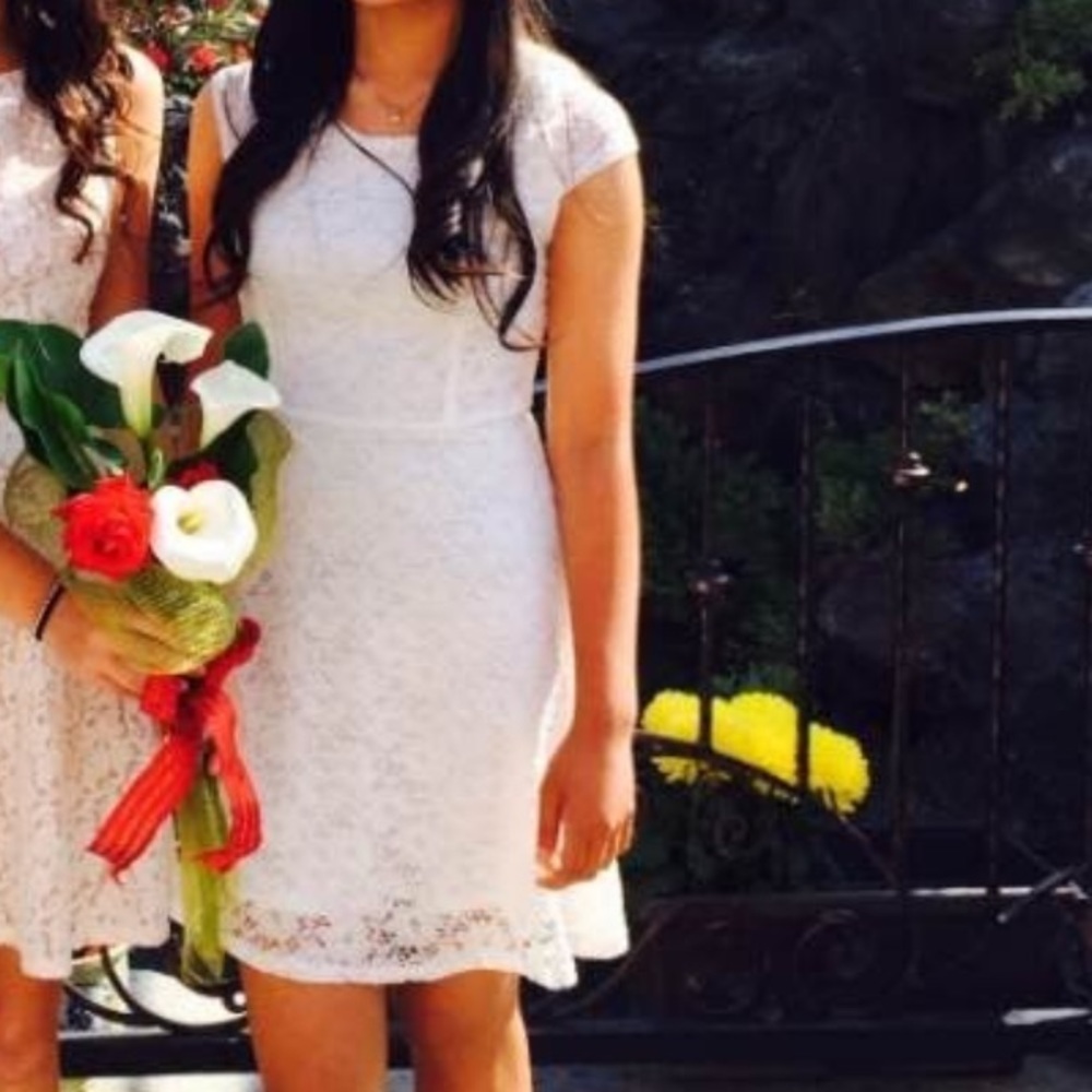 White Lace Dress